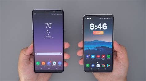 Samsung Galaxy Note 8 vs LG V30 Karşılaştırma 